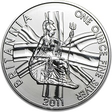 Silver Britannia Coin  2011 - 1oz